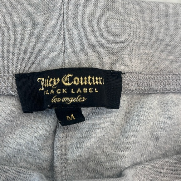 Women's Juicy Couture Black Label‎ Velour Joggers in Lt. Grey, Size Medium - Picture 4 of 7